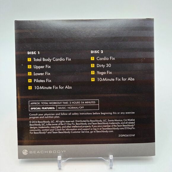 Beachbody 21 Day Fix Program 2 DVD Guide & New Plyo Fix Containers NOT included - Picture 8 of 8